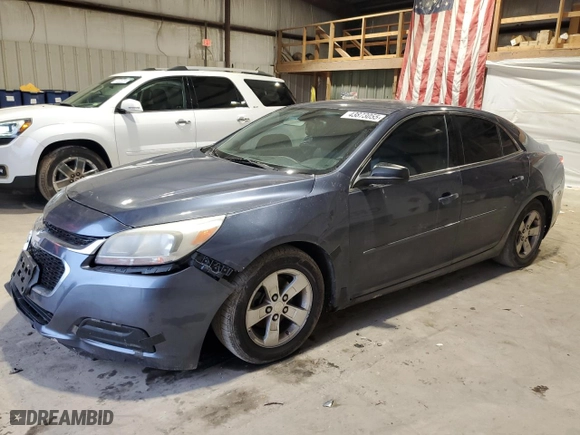 2014 Chevrolet Malibu LS with VIN 1G11B5SL1EF212776, listed as a Copart auction lot 43873055 with 192,434 mi miles and Salvage Title. Bid and sale history available at carsss.com. Image 1.