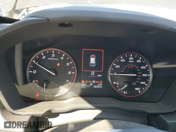 2024 Subaru Impreza RS with VIN JF1GUHHC2R8271484, listed as a Copart auction lot 72815504 with 3,862 mi miles and Salvage Title. Bid and sale history available at carsss.com. Image 9.