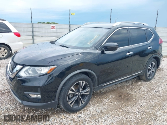2018 Nissan Rogue SV with VIN JN8AT2MT8JW465012, listed as a IAAI auction lot 39376292 with 184,861 mi miles and . Bid and sale history available at DreamBid. Image 2.