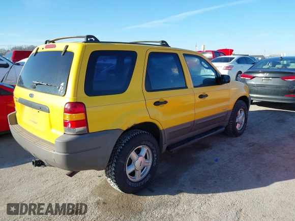 2001 Ford Escape XLS with VIN 1FMYU02191KF55561, listed as a IAAI auction lot 41650852 with 234,247 mi miles. Bid and sale history available at carsss.com. Image 4.