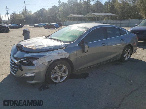 2024 Chevrolet Malibu LS with VIN 1G1ZB5ST4RF145034, listed as a Copart auction lot 50090835 with Not Provided miles and Salvage Title. Bid and sale history available at DreamBid. Image 1.
