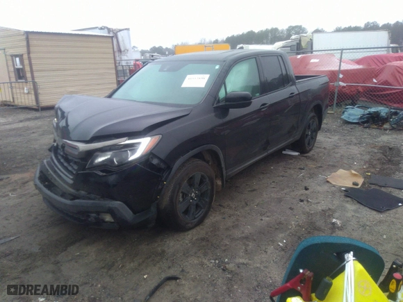 2018 Honda Ridgeline Black Edition with VIN 5FPYK3F86JB010781, listed as a IAAI auction lot 41553898 with 240,512 mi miles. Bid and sale history available at carsss.com. Image 17.