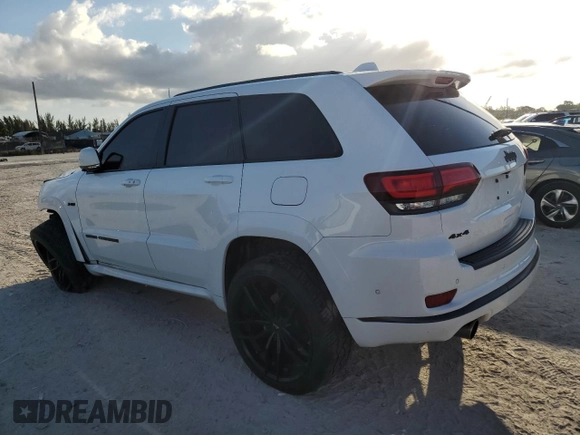2018 Jeep Grand Cherokee Overland z VIN 1C4RJFCT1JC502125, wystawiony jako Copart lot #61613274 z przebiegiem 59 692 mil mil oraz Nie do naprawy • Non repairable. Historia ofert i sprzedaży dostępna na DreamBid. Obrazek 2.