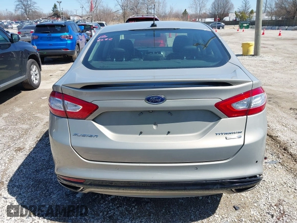 2015 Ford Fusion Titanium with VIN 3FA6P0D91FR236699, listed as a IAAI auction lot 41977478 with 203,394 mi miles. Bid and sale history available at carsss.com. Image 16.
