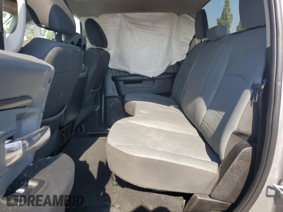 2021 Ram 1500 Classic SLT with VIN 1C6RR6LGXMS540921, listed as a Copart auction lot 62282584 with 64,006 mi miles and Salvage Title. Bid and sale history available at carsss.com. Image 10.