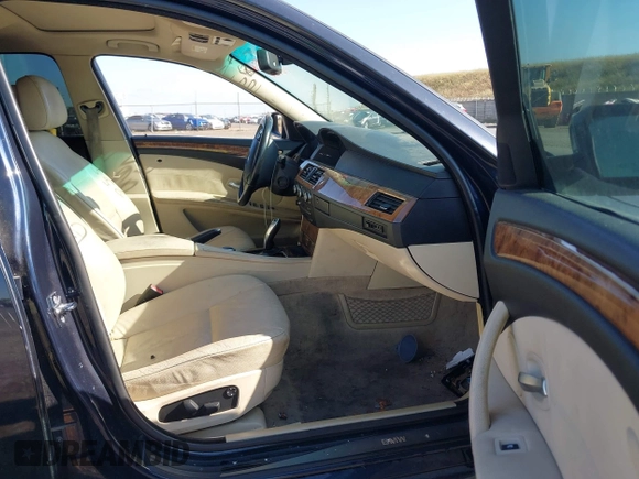 2008 BMW 5 Series 528i with VIN WBANU53548CT16166, listed as a IAAI auction lot 42141558 with Not Provided miles and . Bid and sale history available at carsss.com. Image 5.