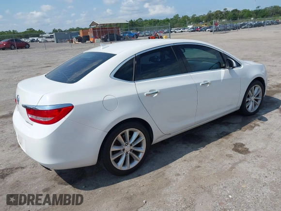 2014 Buick Verano with VIN 1G4PP5SK3E4196307, listed as a IAAI auction lot 42236576 with 75,177 mi miles and . Bid and sale history available at DreamBid. Image 4.