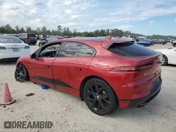 2019 Jaguar I-Pace SE z VIN SADHC2S14K1F72754, wystawiony jako Copart lot #83487554 z przebiegiem Nie podano mil oraz Szkoda całkowita • Salvage title. Historia ofert i sprzedaży dostępna na DreamBid. Obrazek 2.
