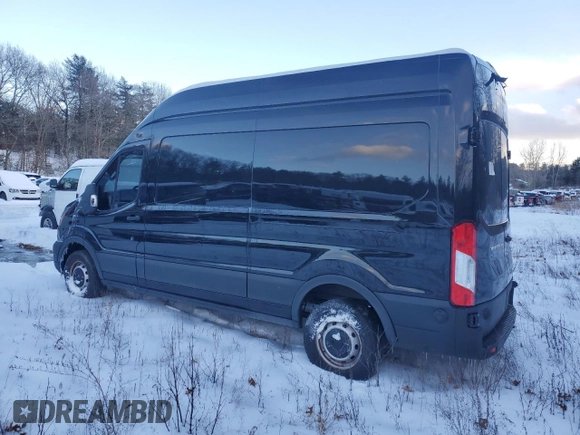 2023 Ford Transit Cargo z VIN 1FTBR1X87PKA24892, wystawiony jako Copart lot #45929925 z przebiegiem 225 163 mil mil oraz Czysty tytuł • Clean title. Historia ofert i sprzedaży dostępna na DreamBid. Obrazek 2.