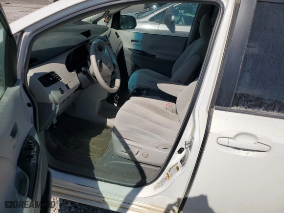 2011 Toyota Sienna LE AAS with VIN 5TDKK3DC9BS059198, listed as a Copart auction lot 46427245 with 188,166 mi miles and Clean Title. Bid and sale history available at carsss.com. Image 7.