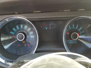 2013 Ford Mustang V6 with VIN 1ZVBP8AM4D5245488, listed as a Copart auction lot 53829135 with 123,512 mi miles and Salvage Title. Bid and sale history available at carsss.com. Image 9.