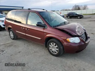 2007 Chrysler Town & Country LWB Touring with VIN 2A4GP54L67R279640, listed as a Copart auction lot 80584684 with 171,028 mi miles and Non Repairable. Bid and sale history available at carsss.com. Image 4.
