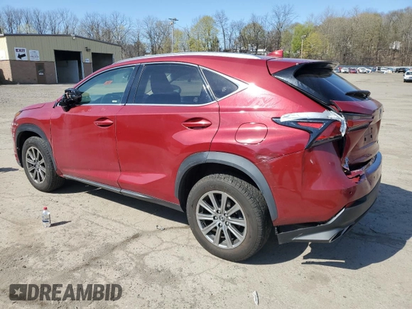 2019 Lexus NX with VIN JTJBARBZ5K2189772, listed as a Copart auction lot 53611175 with 56,739 mi miles and Salvage Title. Bid and sale history available at carsss.com. Image 2.