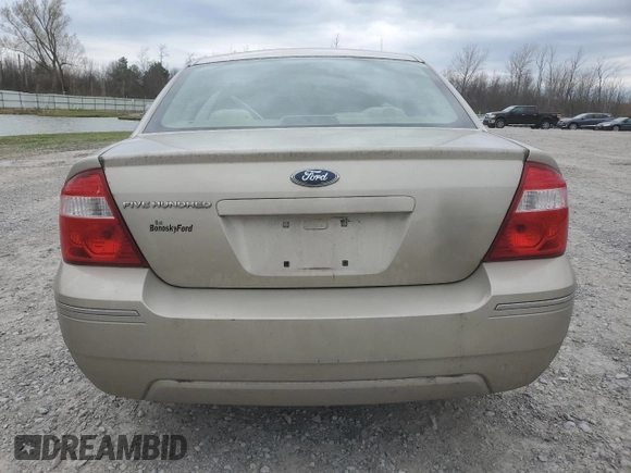 2005 Ford Five Hundred SE with VIN 1FAFP231X5G107583, listed as a Copart auction lot 78573224 with 97,849 mi miles and Salvage Title. Bid and sale history available at carsss.com. Image 6.