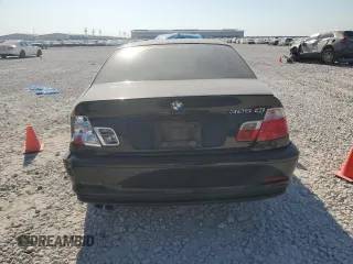 2003 BMW 3 Series 325Ci with VIN WBABN33483PC99601, listed as a Copart auction lot 75511754 with 0 mi miles and Salvage Title. Bid and sale history available at carsss.com. Image 6.