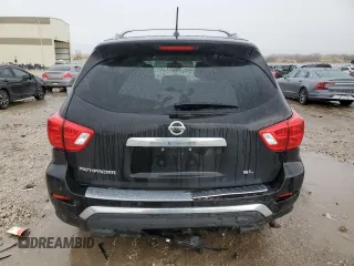 2017 Nissan Pathfinder S with VIN 5N1DR2MN0HC611967, listed as a Copart auction lot 47572445 with 145,249 mi miles and Salvage Title. Bid and sale history available at DreamBid. Image 6.