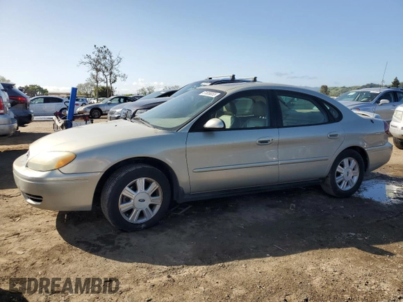 2007 Ford Taurus SEL with VIN 1FAFP56U17A172447, listed as a Copart auction lot 51858055 with Not Provided miles and Salvage Title. Bid and sale history available at DreamBid. Image 1.
