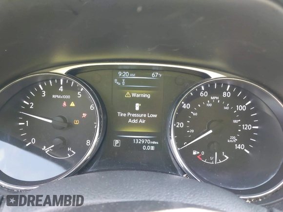 2016 Nissan Rogue SV with VIN 5N1AT2MV2GC755622, listed as a IAAI auction lot 40656869 with 132,970 mi miles and . Bid and sale history available at DreamBid. Image 7.