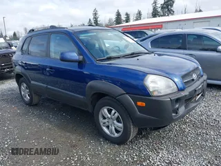 2007 Hyundai Tucson SE with VIN KM8JN12D77U502031, listed as a IAAI auction lot 41745106 with 131,668 mi miles. Bid and sale history available at carsss.com. Image 1.
