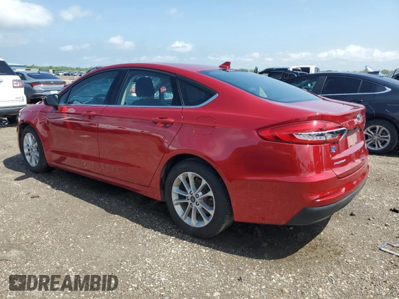 2020 Ford Fusion SE with VIN 3FA6P0HD0LR180779, listed as a Copart auction lot 50890115 with 54,236 mi miles and Salvage Title. Bid and sale history available at DreamBid. Image 2.