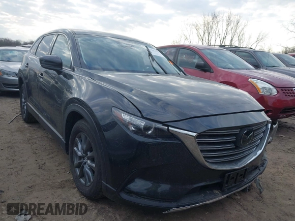 2022 Mazda CX-9 Touring with VIN JM3TCBCY4N0624741, listed as a IAAI auction lot 41766123 with 12,289 mi miles. Bid and sale history available at carsss.com. Image 1.