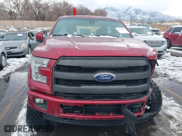 2017 Ford F-150 XL with VIN 1FTEW1EG5HFC70270, listed as a IAAI auction lot 41583973 with 1 mi miles. Bid and sale history available at carsss.com. Image 11.
