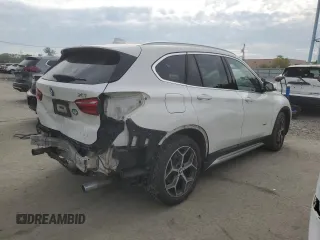 2017 BMW X1 xDrive28i with VIN WBXHT3C32H5F81474, listed as a Copart auction lot 55238895 with 86,264 mi miles and Salvage Title. Bid and sale history available at DreamBid. Image 3.