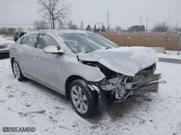2011 Buick LaCrosse CXS with VIN 1G4GE5ED3BF183558, listed as a IAAI auction lot 41406987 with 0 mi miles. Bid and sale history available at carsss.com. Image 1.