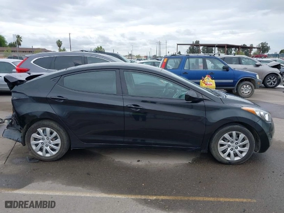 2013 Hyundai Elantra GLS PZEV with VIN 5NPDH4AE8DH199786, listed as a IAAI auction lot 41918761 with 173,522 mi miles. Bid and sale history available at carsss.com. Image 14.