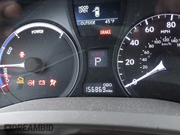 2013 Lexus RX 450h with VIN JTJBC1BA0D2440528, listed as a IAAI auction lot 41591177 with 156,869 mi miles and . Bid and sale history available at DreamBid. Image 15.