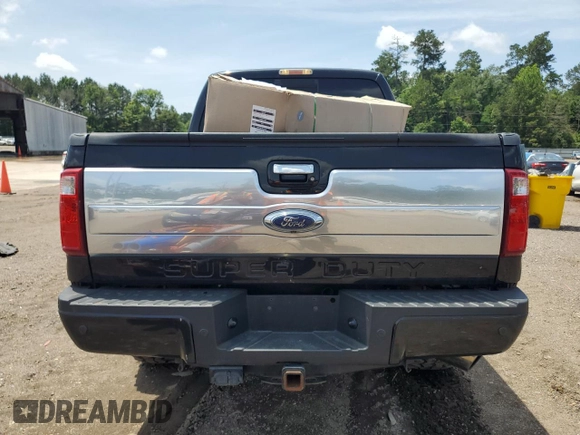 2013 Ford F-250 XL with VIN 1FT7W2BT1DEB69825, listed as a Copart auction lot 60262245 with 132,596 mi miles and Salvage title. Bid and sale history available at DreamBid. Image 6.