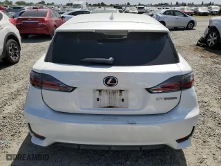 2015 Lexus CT 200h Hybrid with VIN JTHKD5BH4F2209900, listed as a Copart auction lot 52975125 with 179,933 mi miles and Salvage Title. Bid and sale history available at carsss.com. Image 6.