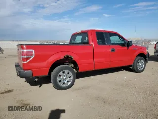 2009 Ford F-150 STX with VIN 1FTRX12W29FA24563, listed as a Copart auction lot 50050005 with 110,780 mi miles and Salvage Title. Bid and sale history available at carsss.com. Image 3.