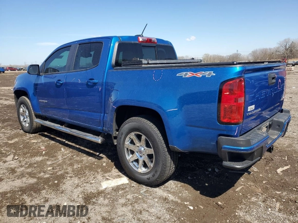 2021 Chevrolet Colorado 4WD LT z VIN 1GCGTCEN2M1226861, wystawiony jako Copart lot #52482505 z przebiegiem 65 861 mil mil oraz Szkoda całkowita • Salvage title. Historia ofert i sprzedaży dostępna na DreamBid. Obrazek 2.