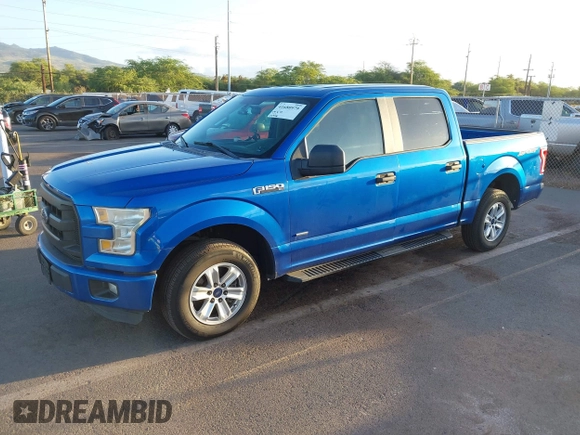2016 Ford F-150 XL with VIN 1FTEW1CP7GFB02177, listed as a IAAI auction lot 41688979 with 59,428 mi miles and . Bid and sale history available at carsss.com. Image 2.