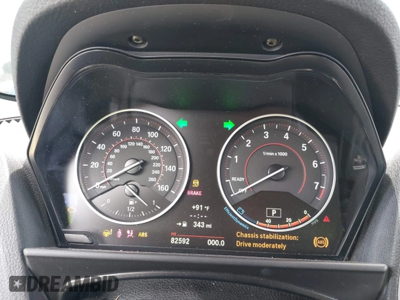 2016 BMW 2 Series M235i with VIN WBA1M1C55GV394210, listed as a IAAI auction lot 42487713 with 82,592 mi miles and . Bid and sale history available at DreamBid. Image 7.