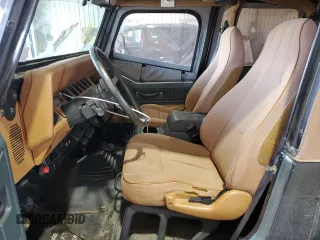 1995 Jeep Wrangler with VIN 1J4FY29S3SP232227, listed as a Copart auction lot 78394314 with 142,117 mi miles and Salvage Title. Bid and sale history available at carsss.com. Image 7.