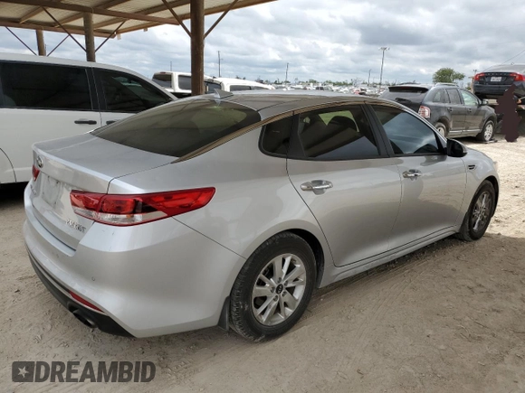 2018 Kia Optima LX with VIN 5XXGT4L39JG245009, listed as a Copart auction lot 71144843 with 83,313 mi miles and Clean Title. Bid and sale history available at DreamBid. Image 3.