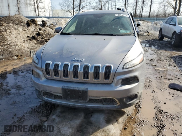 2014 Jeep Cherokee Limited с VIN 1C4PJMDB8EW192772, выставлен на аукционе Copart как лот 48764915 с пробегом Не указан миль и На запчасти • Non repairable. История ставок и продаж доступна на DreamBid. Изображение 5.