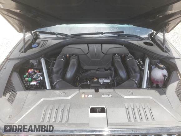 2022 Genesis GV70 Sport with VIN KMUMCDTC5NU036592, listed as a Copart auction lot 57786223 with 17,158 mi miles and Non repairable. Bid and sale history available at DreamBid. Image 12.