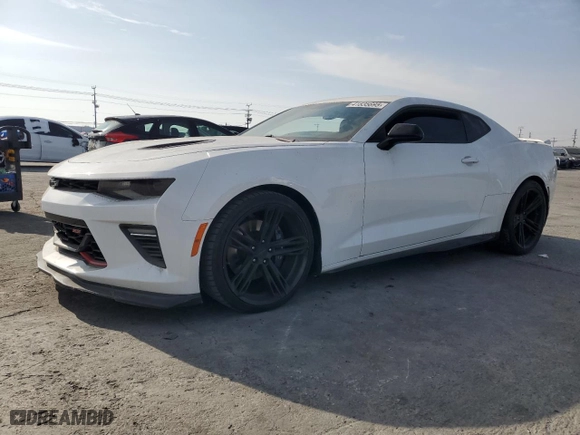2018 Chevrolet Camaro 2SS with VIN 1G1FH1R73J0178956, listed as a Copart auction lot 41835695 with 42,956 mi miles and Salvage Title. Bid and sale history available at carsss.com. Image 1.