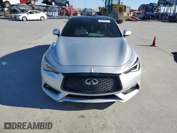 2018 Infiniti Q60 Luxe with VIN JN1EV7EL5JM391498, listed as a Copart auction lot 38105343 with 24,975 mi miles and . Bid and sale history available at DreamBid. Image 5.