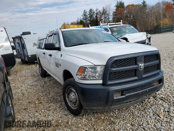 2017 Ram 2500 Tradesman with VIN 3C6UR4HJ2HG779167, listed as a Copart auction lot 75361204 with 0 mi miles and Salvage Title. Bid and sale history available at carsss.com. Image 4.