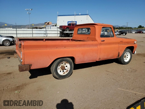 1966 GMC Sonoma with VIN PF23362B, listed as a Copart auction lot 71151814 with 92,712 mi miles and Clean Title. Bid and sale history available at DreamBid. Image 3.