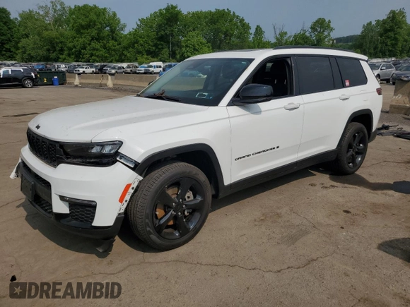 2023 Jeep Grand Cherokee Limited with VIN 1C4RJKBG2P8881046, listed as a Copart auction lot 59696535 with 27,126 mi miles and Salvage title. Bid and sale history available at DreamBid. Image 1.