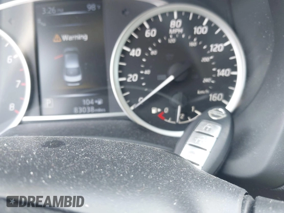 2024 Nissan Sentra SV with VIN 3N1AB8CV0RY297135, listed as a IAAI auction lot 42166329 with 83,038 mi miles and . Bid and sale history available at DreamBid. Image 11.