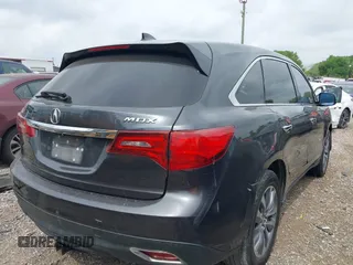 2014 Acura MDX Technology with VIN 5FRYD3H4XEB006413, listed as a IAAI auction lot 41889858 with 289,331 mi miles and . Bid and sale history available at carsss.com. Image 4.