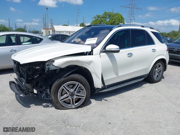 2022 Mercedes-Benz GLE with VIN 4JGFB5KB0NA659872, listed as a IAAI auction lot 41951366 with 15,353 mi miles. Bid and sale history available at carsss.com. Image 17.