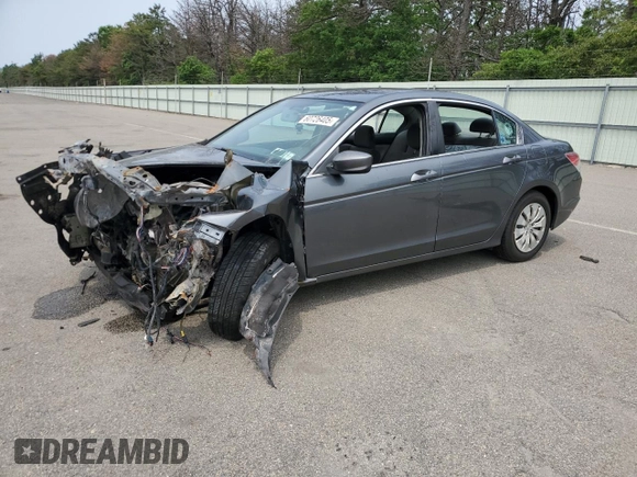 2011 Honda Accord LX with VIN 1HGCP2F37BA078683, listed as a Copart auction lot 60726405 with Not provided miles and Salvage title. Bid and sale history available at DreamBid. Image 1.