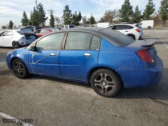 2003 Saturn ION with VIN 1G8AL52F53Z128478, listed as a Copart auction lot 82611194 with 121,005 mi miles and Clean Title. Bid and sale history available at carsss.com. Image 2.